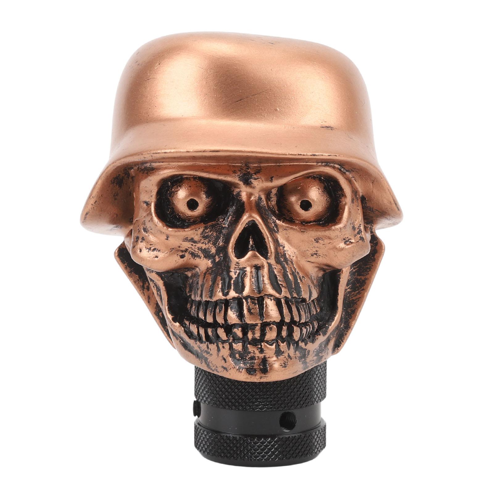 

Ручка переключения передач из смолы в стиле скелета, ручка рычага переключения передач с адаптерами 8 10 12 мм для