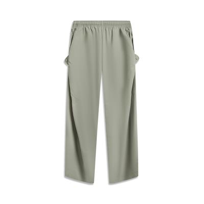 Li Ning Sports Lifestyle Series Water-Resistant Quick-Dry Cool Loose Casual Pants Men Bottoms AYKW353-5