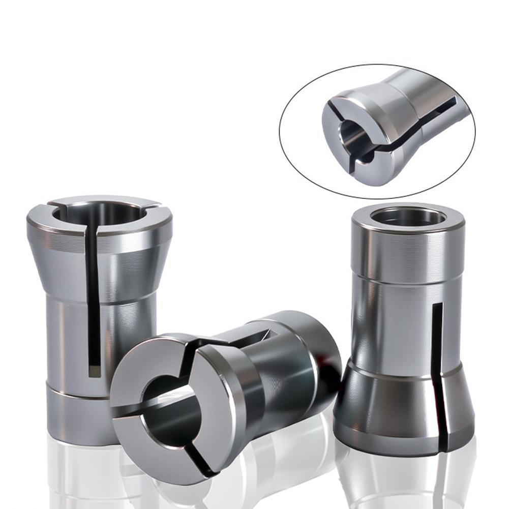 Engraving Workshop 6.35mm Trimmer Collet Multi-purpose Collet Adapter Set Router Bit Adapter Pack Of 6 Adapters