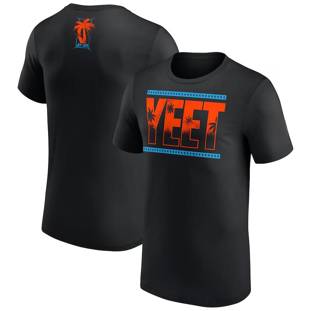 Unisexs Jey Uso Yeet TShirt 3D Printed Wrestling Sports Quick Drying Short Sleeve Top Daily Casual Plus Size TShirts 2026