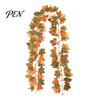 Fall Seasonal Decorations Halloween Artificial Maple Leaf Vine Decor, Wall Hanging Garland Durable Festive Ornaments for Party Scene, Spooky