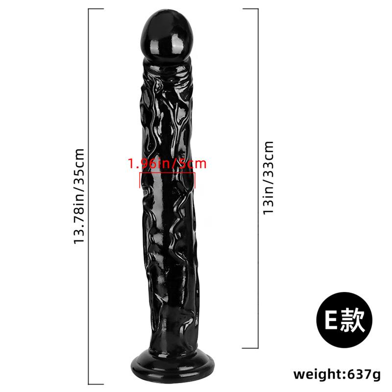 Five Models Eggless Big Penis Oversized Thick Super Long Giant Simulation Dildo Stallion Anti-anal Plug