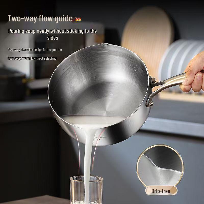 Yicang Thickened Stainless Steel Yukihira Pot