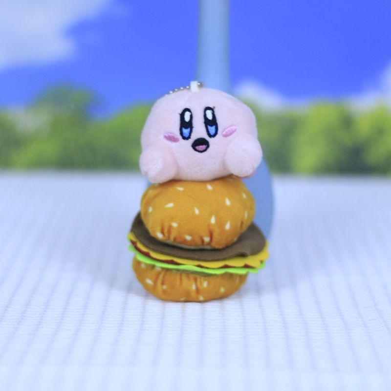Милый Прелестный Кирби Картофель Фри Плюшевый Брелок Короткий Плюш Набитая Игрушка StyleA