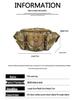 Marsupio e Borsa a Petto Impermeabile Multifunzionale Camouflage Okali per Sport all'Aperto e Pesca