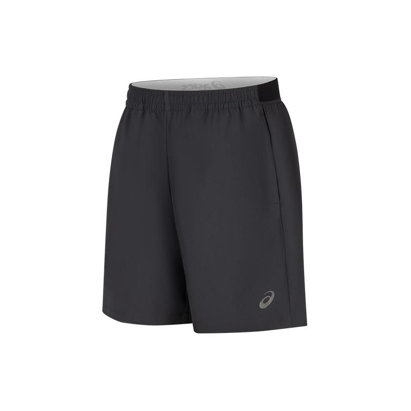 Asics Mid-Waist Comfortable Moisture-Wicking Sports Casual Shorts Men Bottoms Black 2011D071-001