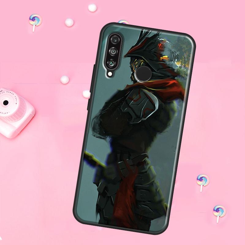 Samurai Fodral för Huawei Nova Y90 Y70 Y60 Y91 Y61 Y73 Y72 12s 12i 11i 8i 9 10 SE P40 Lite P60 P30 Pro