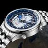 WM Watch Japanese Mechanical Men’s Watch with High-Quality Sapphire Crystal World Time Authentic Brand Welly men Watch-WM057