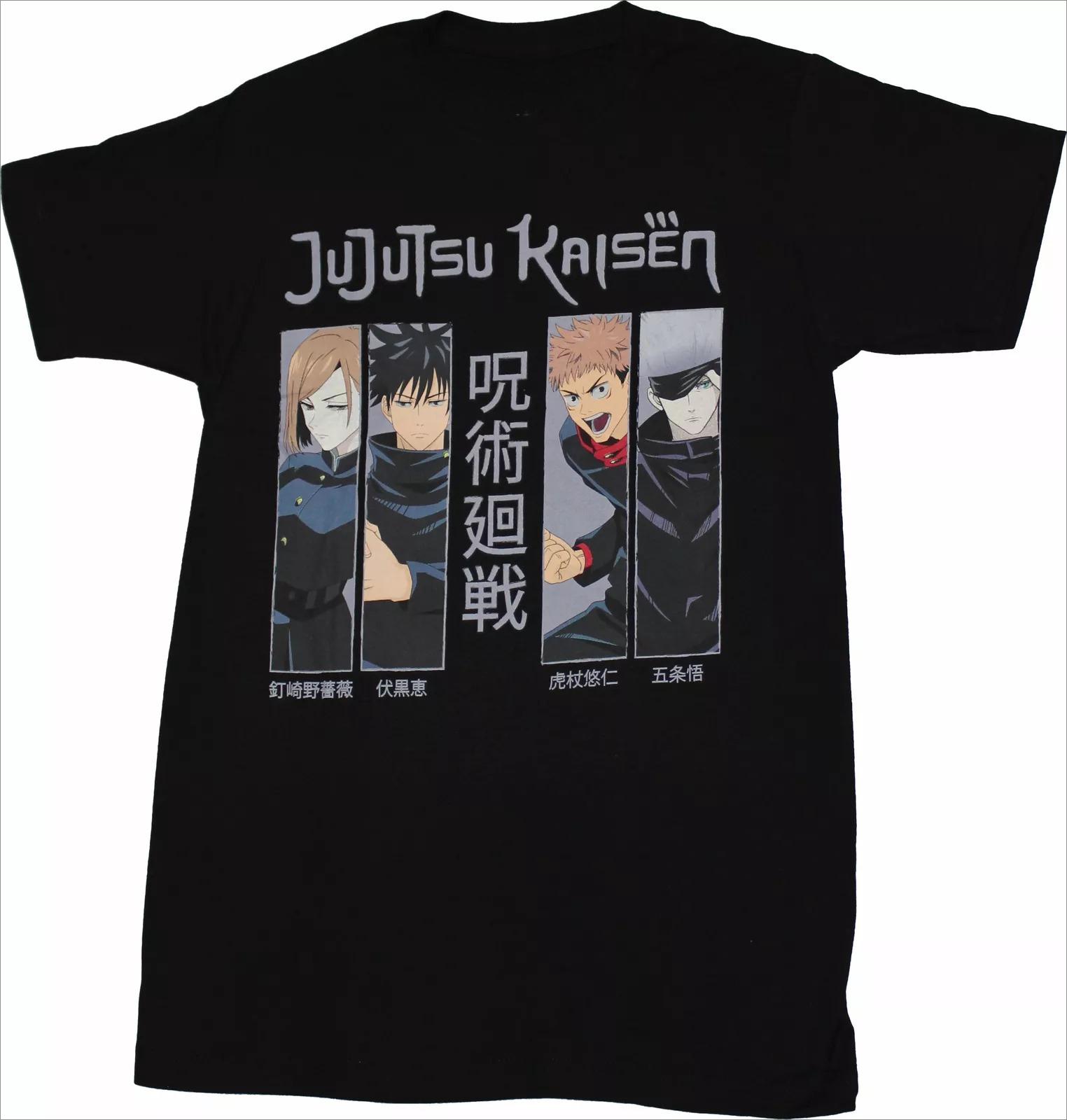 

American Retro Jiu Jitsu Kaisen New Adult T-shirt Men s T-shirt Summer New Retro Fashion Men s and Women s Streetwear 4XL