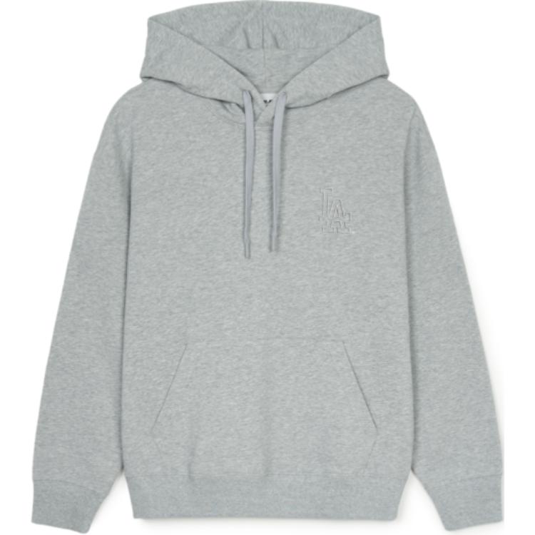 MLB LA DODGERS Mega Logo Overfit Sweatshirt Unisex Gray 3AHDB0544-07MGS M