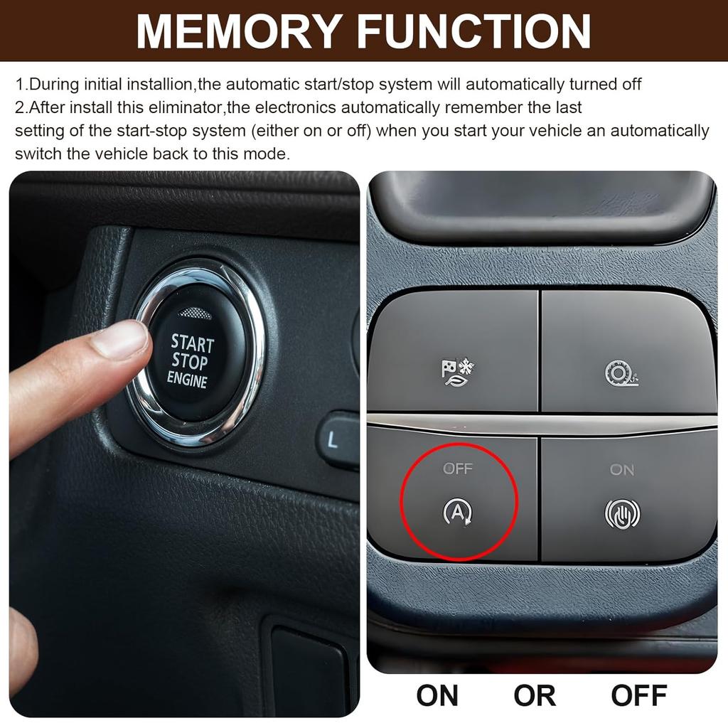 Idle Start Stop Eliminator Fit for Ford Maverick 2024 Auto Start/Stop Disable Engine A-Off System