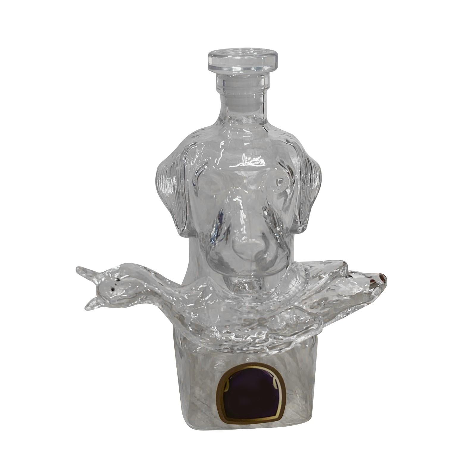 

Interesting hound holding a animals wine bottle, interesting home art decoration wine utensils