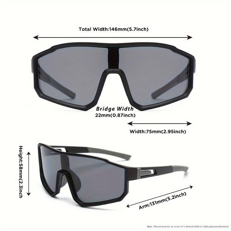 New Style Oversized Frame Windproof Decorative Glasses