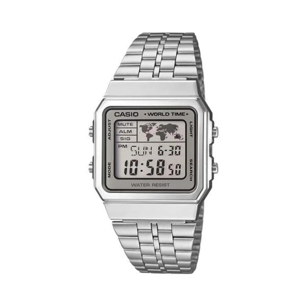 [Cio] A-500WA-7D Vintage Digital Unisex Metal Watch