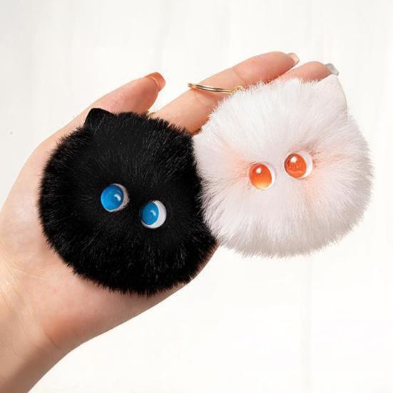 Keychain Pendant Plush Cartoon Cat Charm Key Chain Versatile Key Holder Backpack Car Key Accessories