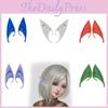 Mystisk Ängel Halloween Älv Öra Latex Cosplay Rekvisita Party Fantasy City Spetsigt Öra Elfear