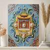 Crystal Pearl Painting 5D DIY Frame Decoration Painting Temple Home Wall Decoration Transparent Pearl Gemstone Painting Picture Art Crafts