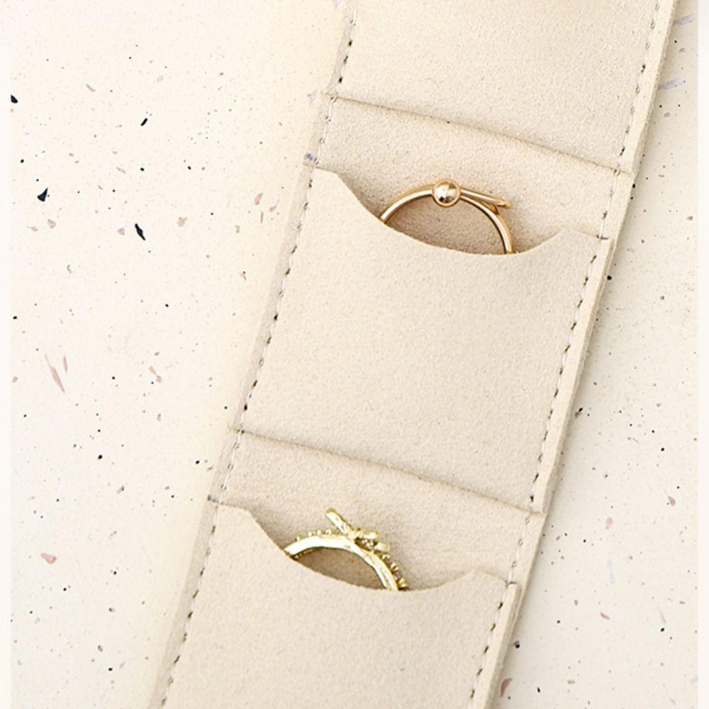 Container Necklace Ring Packing Bag Velvet Earrings Organizer Portable Jewelry Display Bag  Women