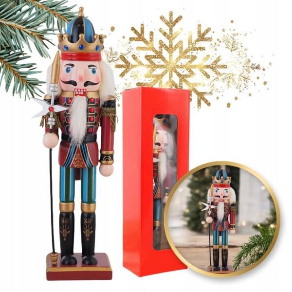 Ecarla Figurka Boże Narodzenie 30Cm Dziadek Do Orzechów Ksn156