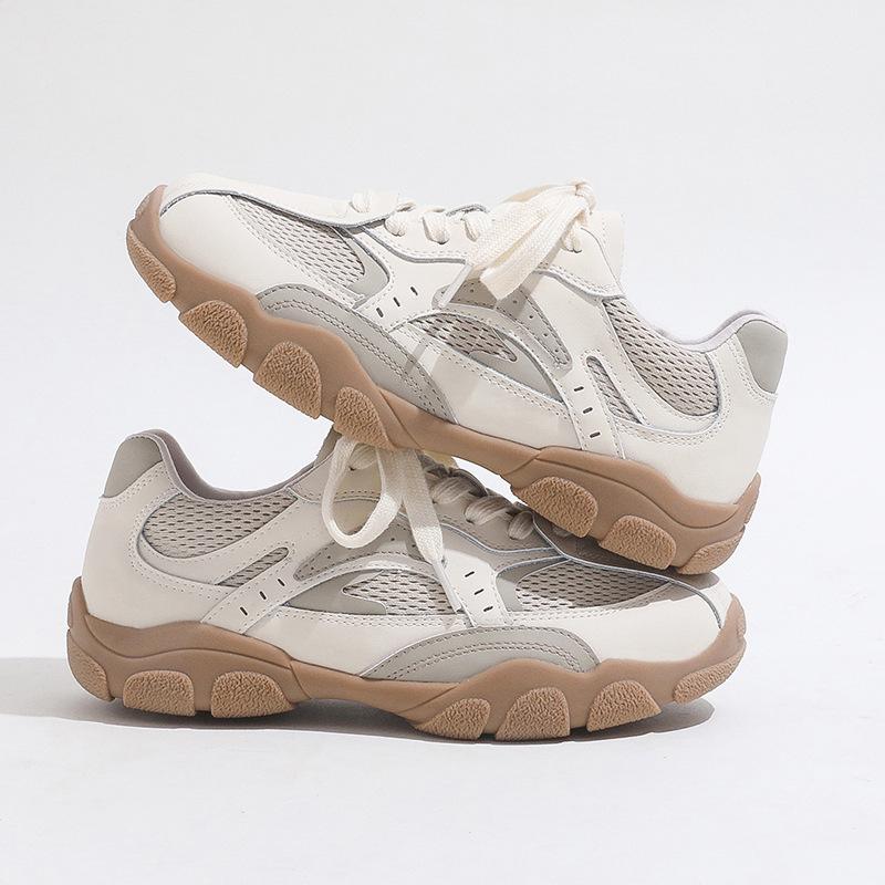 

Spot cowhide version platform German training shoes women s 2025 new spring outdoor casual versatile chic shoes little white shoes 35