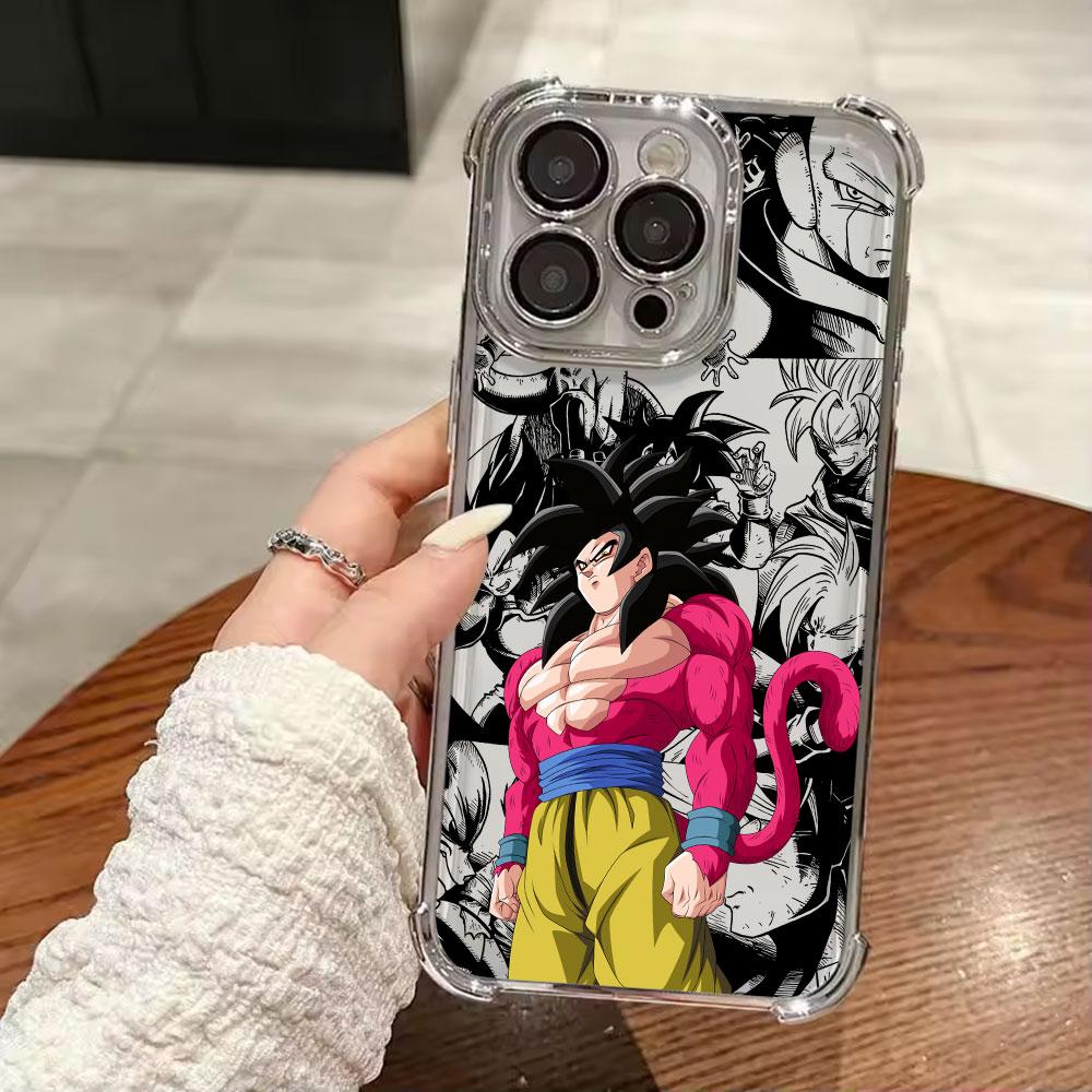 Dragons Balls GT Goku Funda For iPhone 18 17 Pro 16 15 14 13 12 11 Pro Max Case Plus 17E 16E 17 Air Silicone Protection Phone Cover