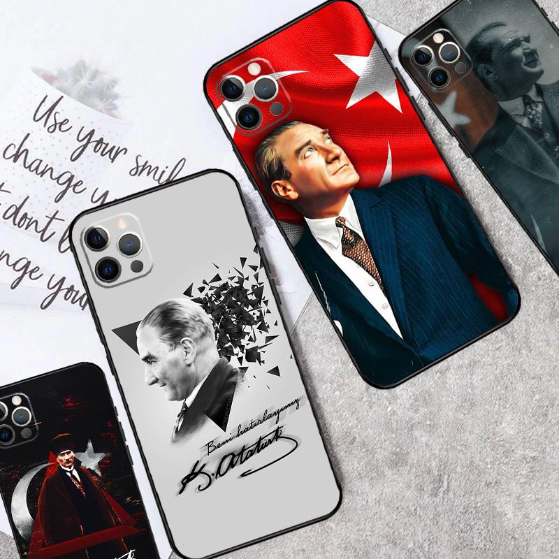 Turkey Mustafa Kemal Ataturk Case For OPPO Reno 12F 13F 14F 10 11 12 13 14 Pro 8T 7 8 Lite OPPO Find X6 X5 X8 X9 Pro Cover