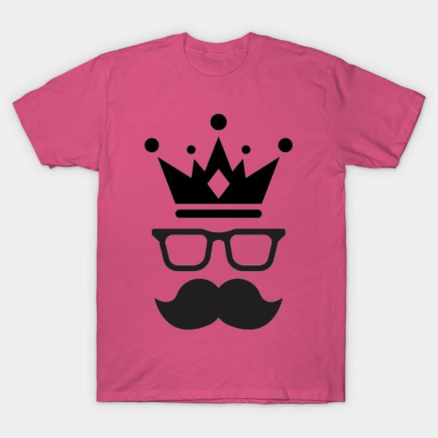 Men Premium Cotton Harajuku T Shirt King Daddy Print Men's Tee Shirts