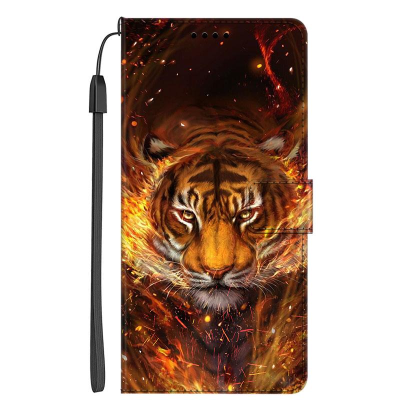 

Leather Flip Case For Xiaomi Redmi 9 9T 9A 9AT 9C NFC 8 8A 7 7A Phone Cover Wallet Painted Book Funda Cat Wolf Redmi9T Redmi9A Redmi 9C