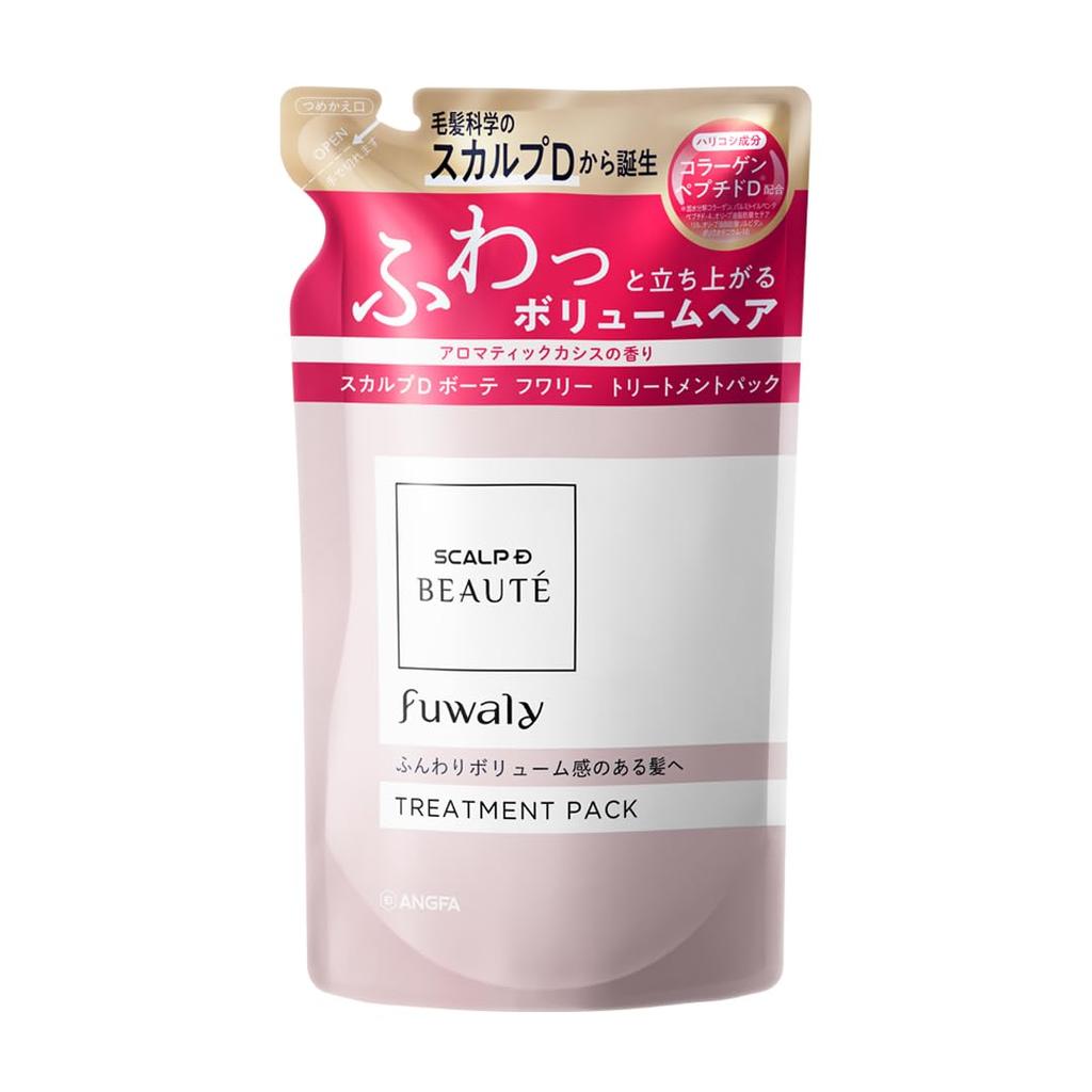 Scalp D Beaute Fuwari Treatment Pack Refill for Scalp Care Approximately Worth Women, Treatment, Moisturizing, 300g, 1.5 Months'