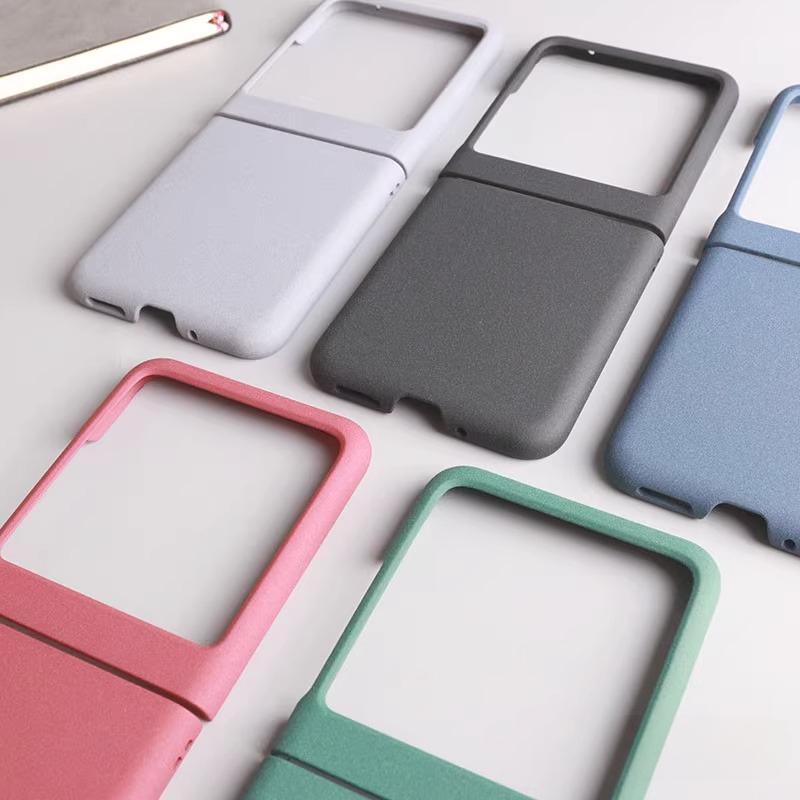 For Motorola Razr 60 Ultra 60 Pro Ultra Thin Matte Sandstone Case For Moto Razr 50 40ultra Hard PC Anti-fall Full Protect Bumper