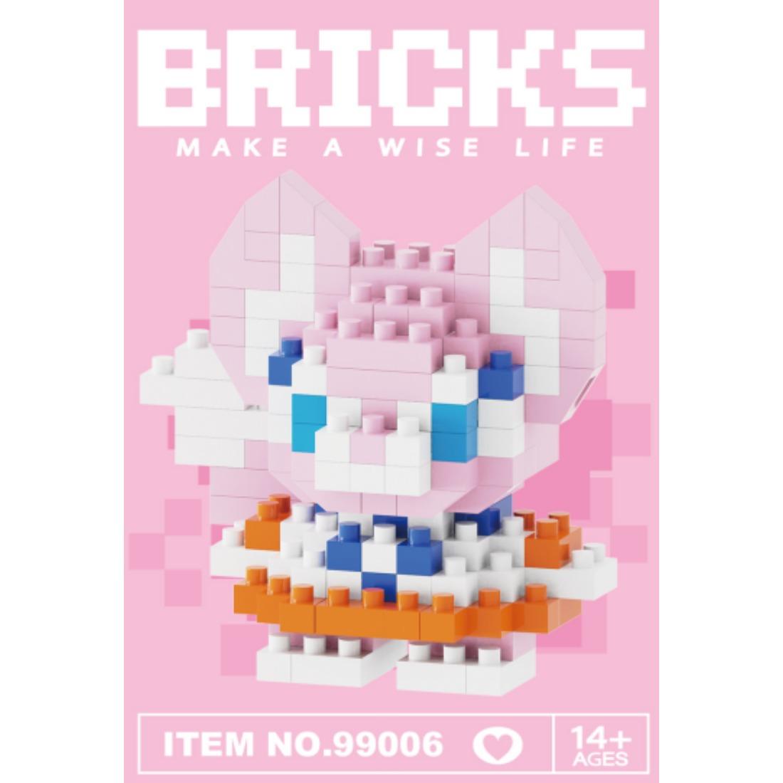 

Мини-милые микро-строительные блоки с животными, креативный подарок для детей