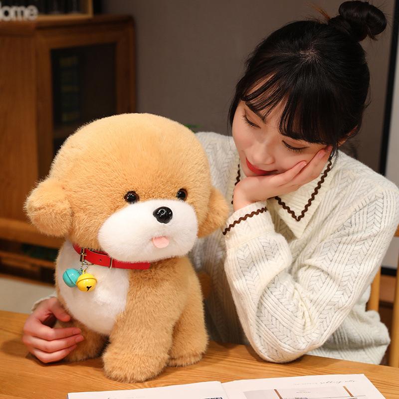 Cute Furry Dog Toy European Mink Puppy Rag Doll Photography Props Children Children Simulation Dog Doll