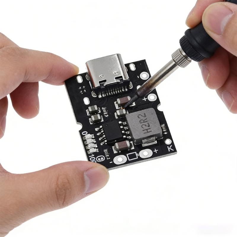 5V 2A Charge Discharge Module for 4.2V 4.35V Battery Type C USB Protections Board Boosts Converter Step Up Power Module