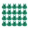 20pcs Flat Fan Spray Tip High Pressure Plastic Agricultural Sprayer Nozzle for Plant Protection