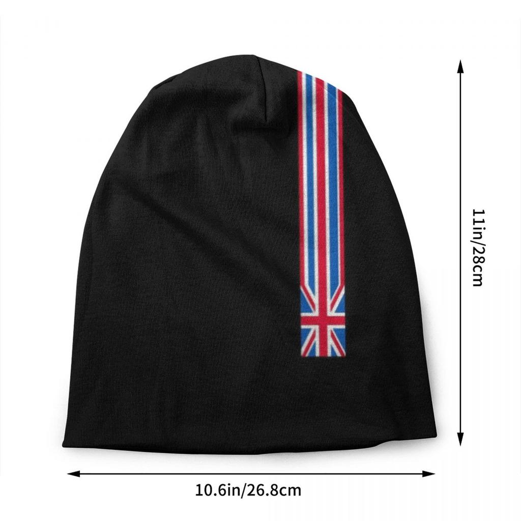 Union Jack UK Skullies Beanies Caps Unisex Winter Warm Knitted Hat United Kingdom British Flag Bonnet Hats Outdoor Ski Cap