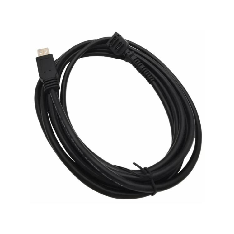 

300CM Length Double 14Pin IDC To USB2.0 Male Cable For VX805 VX820 Machine Charging VX805 VX820 Efficient 1