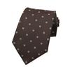 Retro Polka Dot and Stripe Men's Tie - 8cm Business Casual Korean Style Fashion Accessory