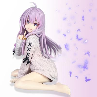 13cm Die Reise der Elaina Anime Figuren Modell Elaina Pullover Puppe Actionfigur Zimmer Schreibtisch Dekoration Geschenk Spielzeug