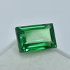 Green Garnet 9.95 Ct Natural Loose Gemstone Extremely Rare Emerald Cut CERTIFIED SU-320