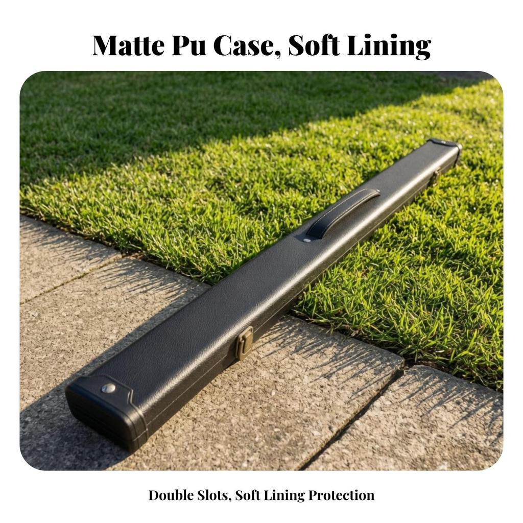 Billiard Cue Case Hard-Shell Pool Heavy-Duty for Tournaments