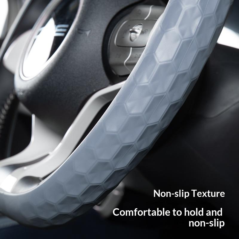For Byd Dolphin Surf Dolphin Mini Silicone Non Slip Steering Wheel Cover Car Steering Wheel Protective Cover
