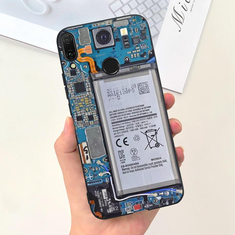 For Huawei Y9 Prime 2019 Case Shockproof Astronaut Silicone Soft Fundas For Huawei Y9 Y 9 Prime 2019 STK-LX3 JKM-LX3 Phone Cover