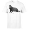 Badger T Shirt Vegan Animal Cute Forest Nature Hunting Men T Shirt Or P1 A