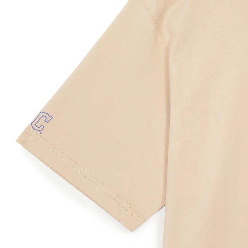 New MLB New York Yankees T Shirt Unisex Khaki 3ATSE0243-45BGL