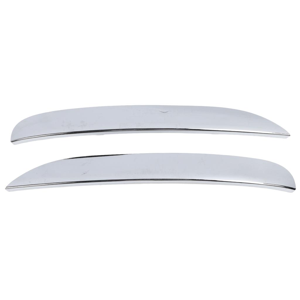 Front Bumper Chromed Moulding Trim 51118047728 Sporty Style Left Right for 7 Series F01 F02 F04 2008 To 2015