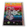 36Pcs Puzzle Colored Pencil Bright Colors Cute Pattern Jigsaw Design Oily Colored Pencils for