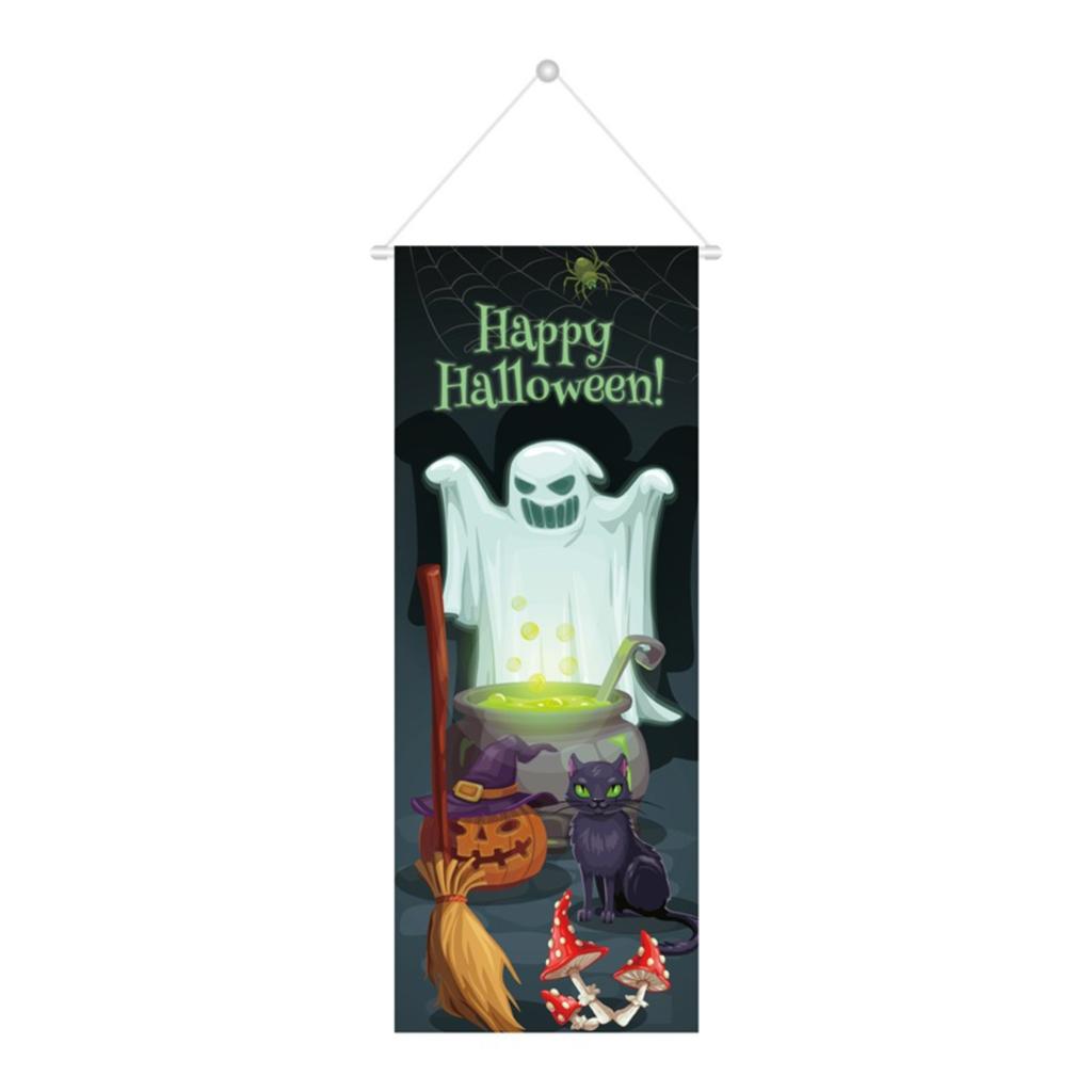 Halloween Cloth Wall Hanging Door Decoration for Party House