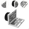 90 Degree Corner Drain for Horizontal In Showers and Balconies