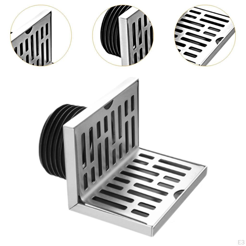 90 Degree Corner Drain for Horizontal In Showers and Balconies