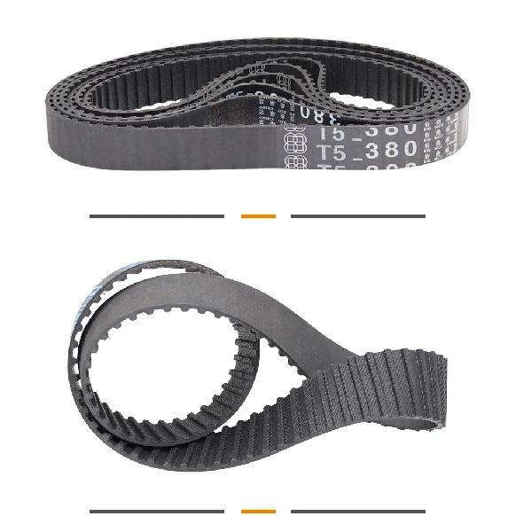 Transmission Belts T5-940/980/990/1000/1020/1050/1100/1200/1215/1250 Closed Loop Rubber Synchronous Belt Width 10/15/20/25/30 Mm